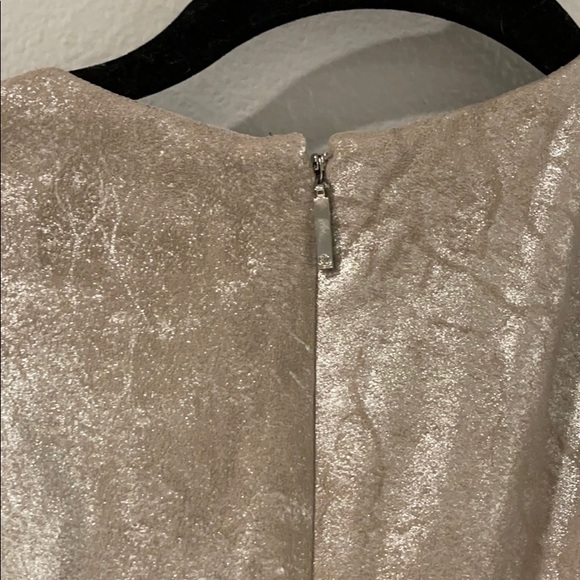 NWT Lauren Ralph Lauren Chris Silver Dress - Picture 12 of 15